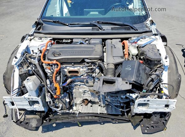 1HGCY2F52PA003511 2023 HONDA ACCORD White Rear interior view