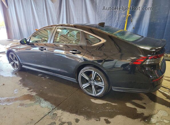 1HGCY2F52PA023273 2023 HONDA ACCORD Черный Задняя левая четверть