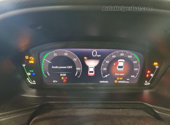 1HGCY2F52PA023273 2023 HONDA ACCORD Черный Вид щитка приборов