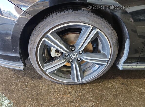 1HGCY2F52PA023273 2023 HONDA ACCORD Черный Панорамный вид салона 360°