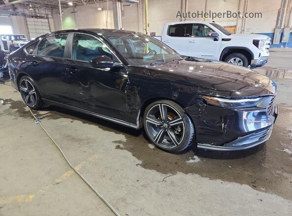 1HGCY2F52PA023273 2023 HONDA ACCORD Черный Вид наклейки с VIN-кодом