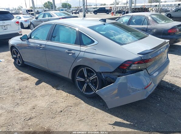 1HGCY2F52PA029316 2023 HONDA ACCORD Gray Rear left