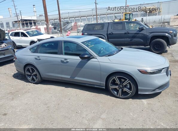 1HGCY2F52PA029316 2023 HONDA ACCORD Gray Rear interior view