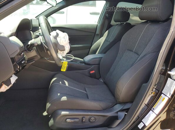 1HGCY2F52PA043295 2023 HONDA ACCORD Черный Вид салона спереди