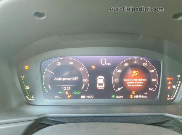 1HGCY2F52PA043295 2023 HONDA ACCORD Черный Вид щитка приборов