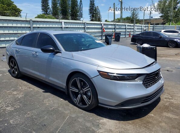 1HGCY2F52PA063529 2023 HONDA ACCORD Серебряный Передняя правая четверть