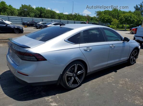 1HGCY2F52PA063529 2023 HONDA ACCORD Серебряный Задняя правая четверть