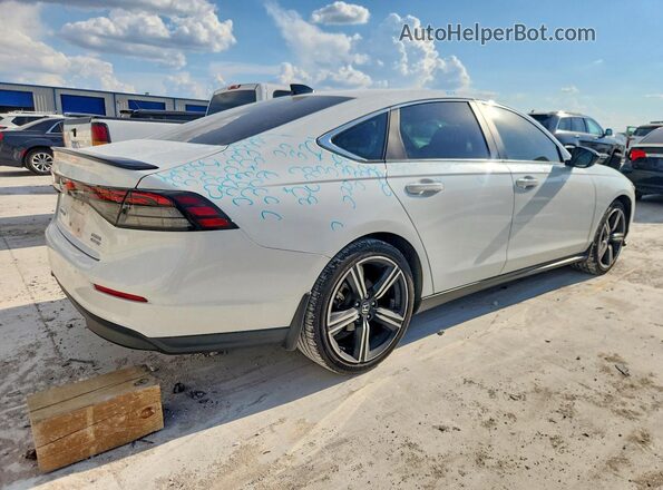 1HGCY2F52PA068844 2023 HONDA ACCORD White Հետևի աջ