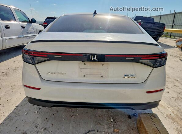 1HGCY2F52PA068844 2023 HONDA ACCORD White Հետևի տեսք