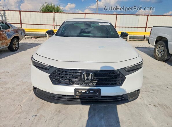 1HGCY2F52PA068844 2023 HONDA ACCORD White Դիմացի տեսք