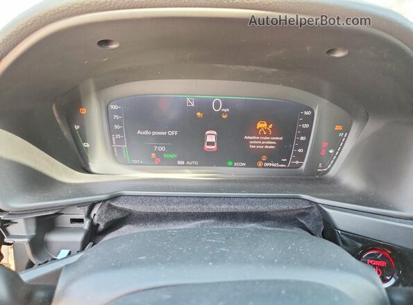 1HGCY2F52RA075439 2024 HONDA ACCORD Серебряный Вид щитка приборов