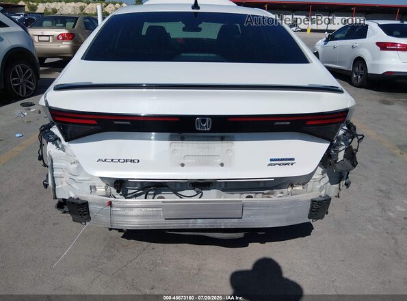 1HGCY2F52RA097795 2024 HONDA ACCORD White Widok z przodu