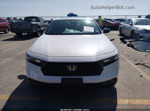 1HGCY2F52RA097795 2024 HONDA ACCORD White Widok wnętrza z tyłu