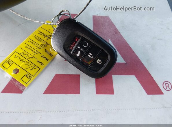 1HGCY2F52RA097795 2024 HONDA ACCORD White Widok deski rozdzielczej