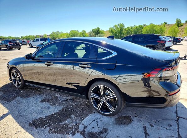 1HGCY2F52SA092585 2025 HONDA ACCORD Black Tył lewy