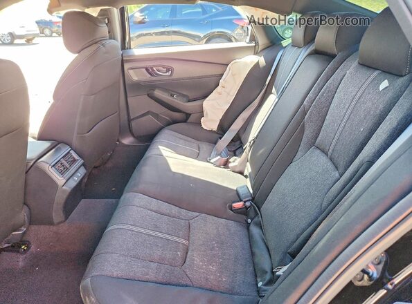 1HGCY2F52SA092585 2025 HONDA ACCORD Black Widok tylnych siedzeń