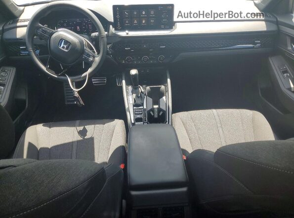 1HGCY2F52SA093624 2025 HONDA ACCORD Gray Առջևի վահանակի տեսք