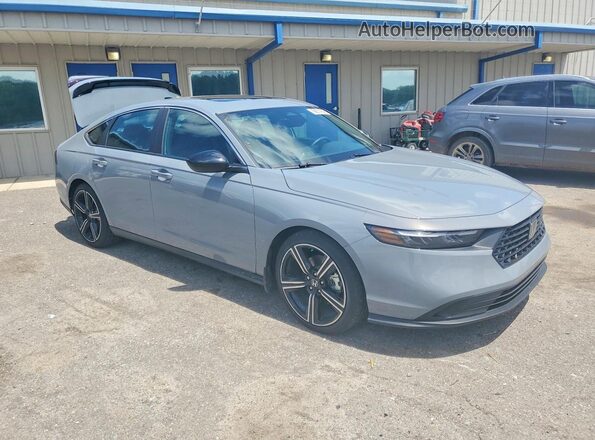 1HGCY2F52SA093624 2025 HONDA ACCORD Gray Առջևի աջ