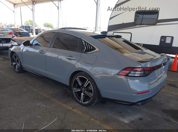 1HGCY2F53PA011925 2023 HONDA ACCORD Gray Задня ліва чверть