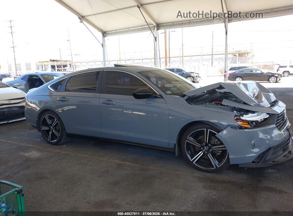 1HGCY2F53PA011925 2023 HONDA ACCORD Gray Вид щитка приладів
