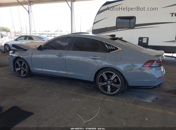 1HGCY2F53PA011925 2023 HONDA ACCORD Gray Вид задньої частини салону