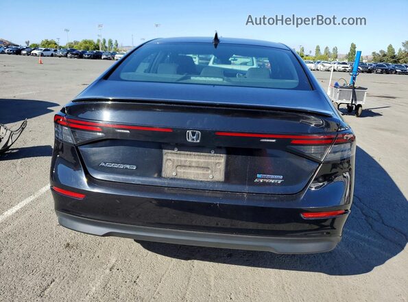 1HGCY2F53PA055990 2023 HONDA ACCORD Черный Вид сзади