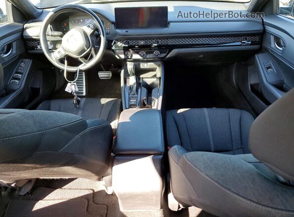 1HGCY2F53PA055990 2023 HONDA ACCORD Черный Вид панели приборов