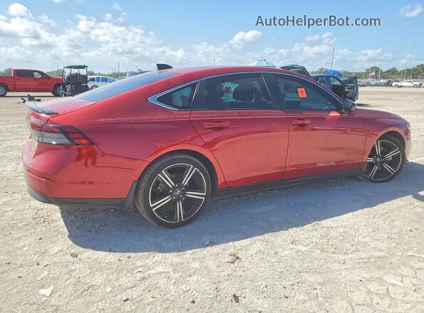 1HGCY2F53PA063068 2023 HONDA ACCORD Burgundy Հետևի աջ