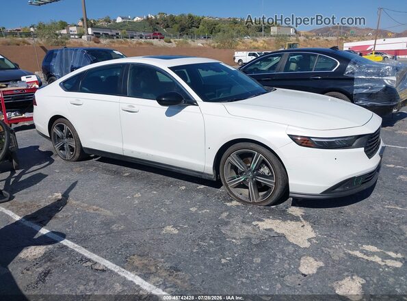 1HGCY2F53RA016173 2024 HONDA ACCORD White Սալոնի հետևի տեսք