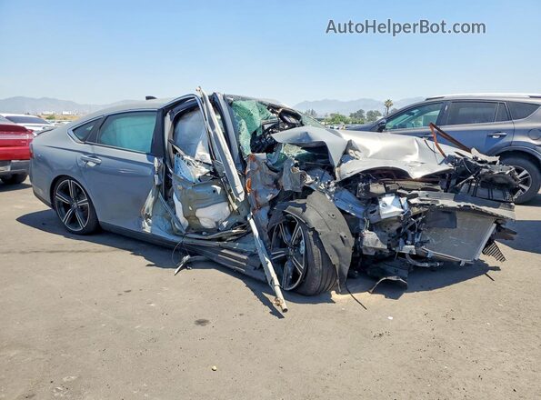 1HGCY2F53RA083663 2024 HONDA ACCORD Gray Передня права чверть