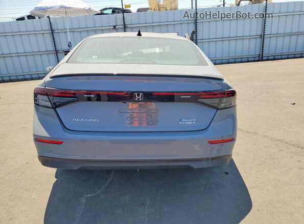 1HGCY2F53RA083663 2024 HONDA ACCORD Gray Вид ззаду