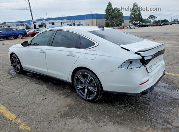 1HGCY2F53RA090774 2024 HONDA ACCORD White Rear left
