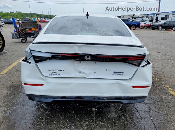 1HGCY2F53RA090774 2024 HONDA ACCORD White Rear view