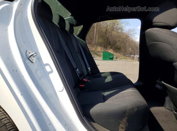 1HGCY2F53SA045937 2025 HONDA ACCORD White Rear seats view