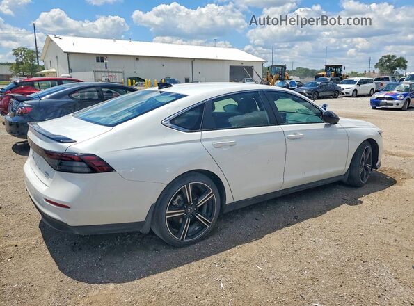 1HGCY2F54PA058378 2023 HONDA ACCORD White Задня права чверть