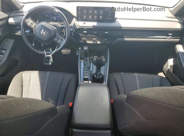 1HGCY2F54PA058378 2023 HONDA ACCORD White Вид панелі приладів