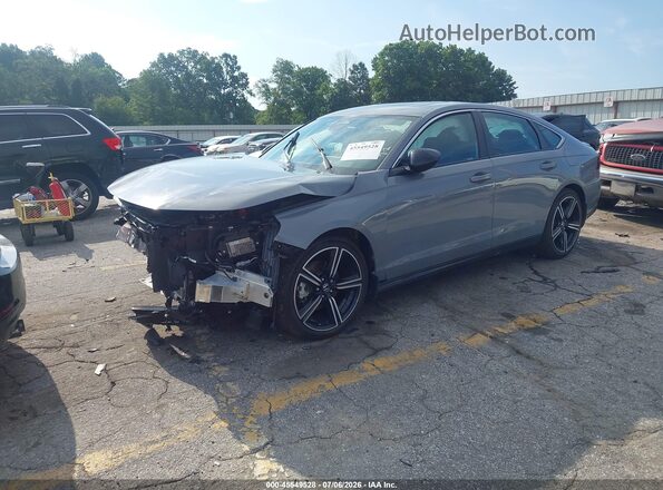 1HGCY2F54PA061300 2023 HONDA ACCORD Серый Передняя левая четверть