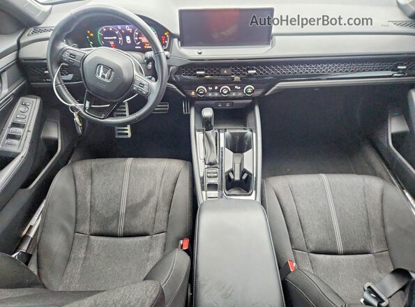 1HGCY2F54RA011452 2024 HONDA ACCORD White Вид панелі приладів