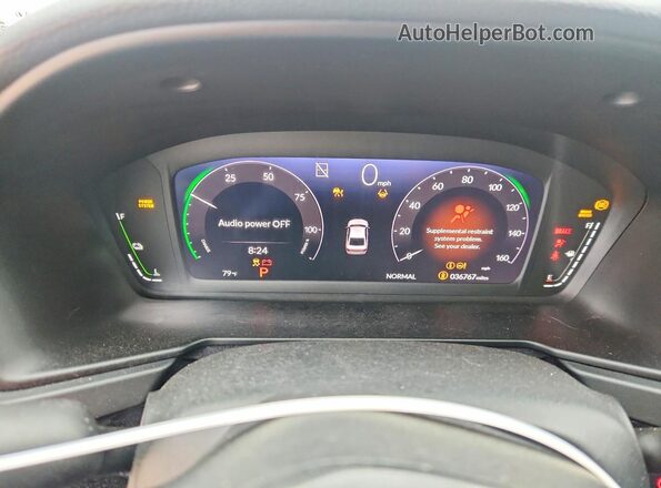 1HGCY2F54RA011452 2024 HONDA ACCORD White Вид щитка приладів