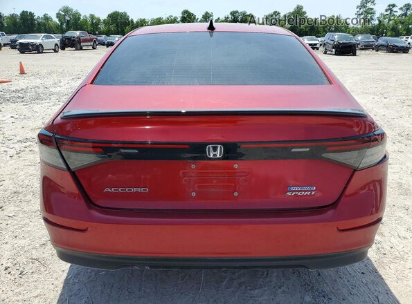 1HGCY2F54RA024282 2024 HONDA ACCORD Red Vista trasera