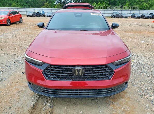 1HGCY2F54RA024301 2024 HONDA ACCORD Red Вид спереду