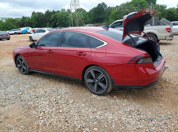 1HGCY2F54RA024301 2024 HONDA ACCORD Red Задня ліва чверть