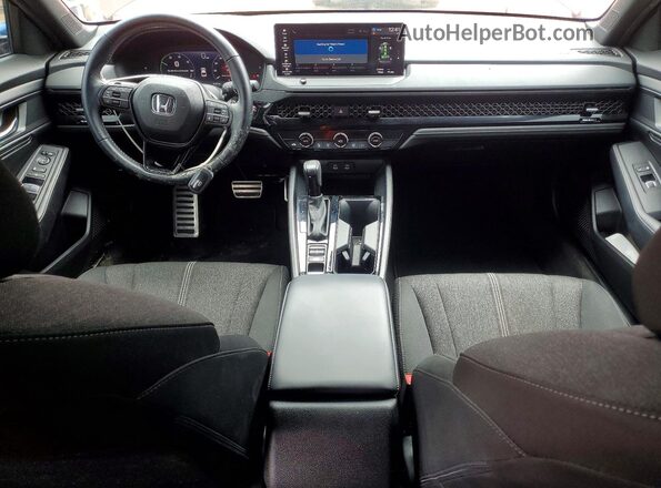 1HGCY2F54RA024301 2024 HONDA ACCORD Red Вид панелі приладів