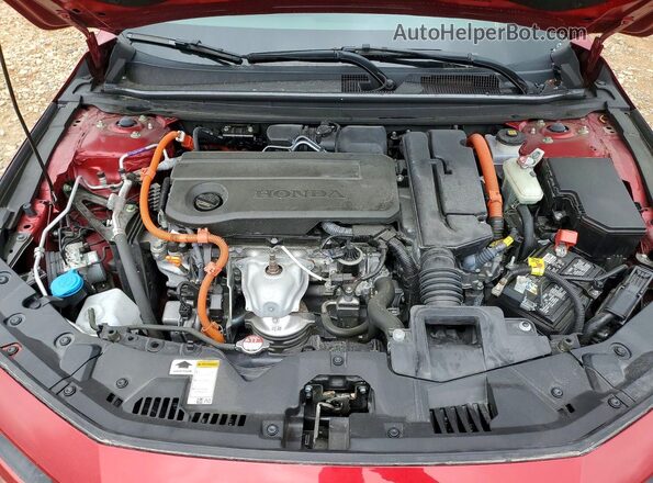 1HGCY2F54RA024301 2024 HONDA ACCORD Red Вид задньої частини салону