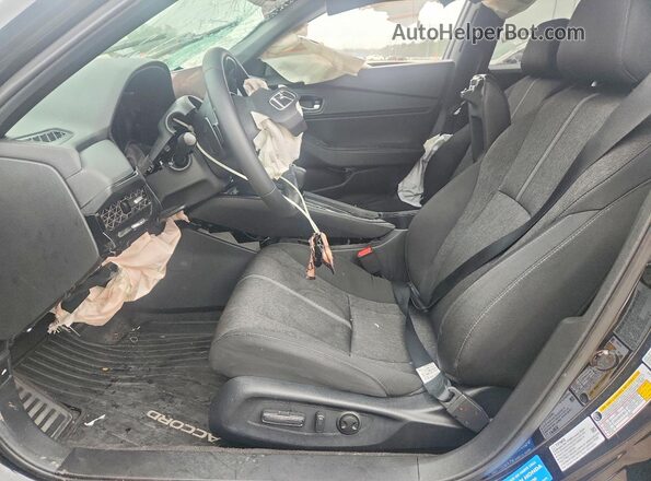 1HGCY2F54SA003079 2025 HONDA ACCORD Charcoal Front interior view