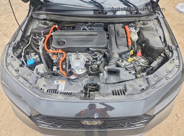 1HGCY2F54SA003079 2025 HONDA ACCORD Charcoal Rear interior view