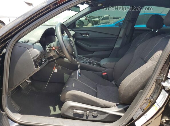 1HGCY2F54SA035661 2025 HONDA ACCORD Black Front interior view