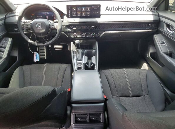 1HGCY2F54SA035661 2025 HONDA ACCORD Black Dashboard view