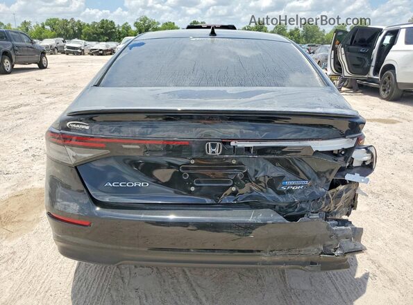 1HGCY2F54SA035661 2025 HONDA ACCORD Black Rear view