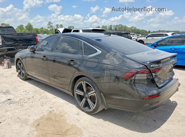 1HGCY2F54SA035661 2025 HONDA ACCORD Black Rear left